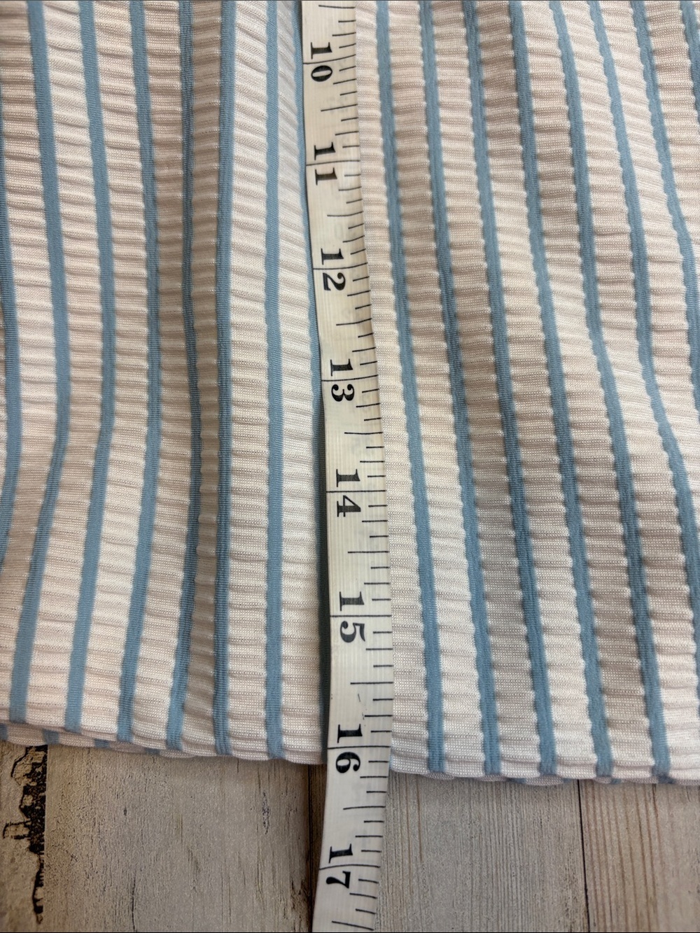 Old Navy Women's Striped Bikini Top Adjustable Straps Blue/White Plus Sz 4X NWT! - Picture 8 of 16